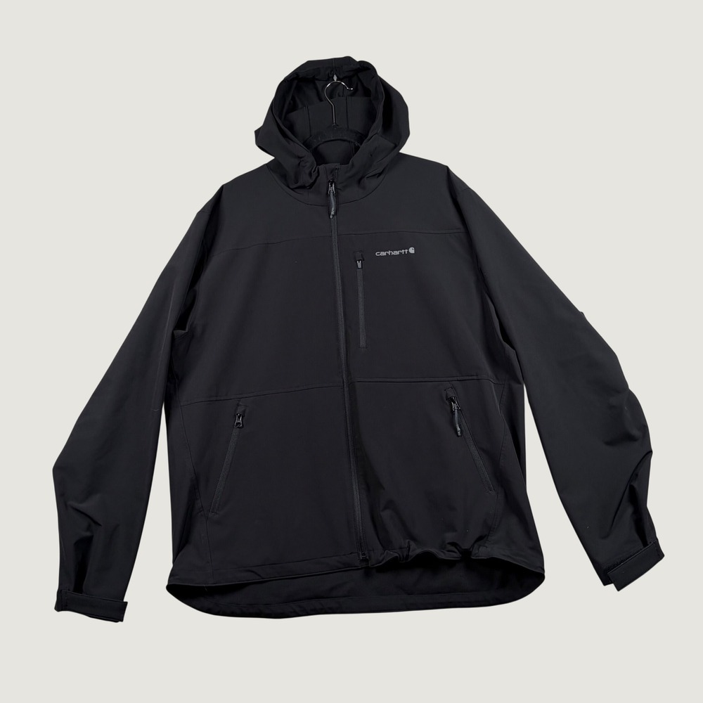 Carhartt Rugged Flex Softshell Jacket Men Relaxed Fit OJ6782-M XL Black Workwear